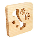 USB Wood Table Bone Night Light Desk Bedside Warm White Lamp Bedroom Home Decor