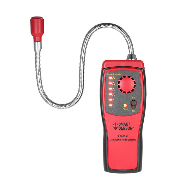 Portable Combustible Natural Gas Analyzer Leak Alarm Detector Leakage AS8800