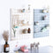Towel Holder Hole Plate Decoration Toilet Roll Paper Rack Plastic Wall Mount Kitchen Hanging Storage