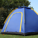 Outdoor 3-4 People Camping Tent Instant Pop-up Waterproof Large Family UV Sunshade Canopy