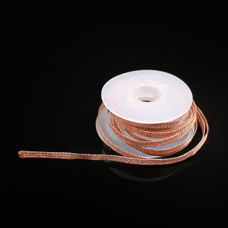 1.5mm 2mm 2.5mm 3mm 3.5mm Width 1.5M Length Desoldering Braid Welding Solder Remover Wick Wire Lead Cord Flux BGA Repair Tool