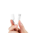 Type-C to 3.5mm Audio Adapter Music Wired Control Call Earphone Headphone Adapter