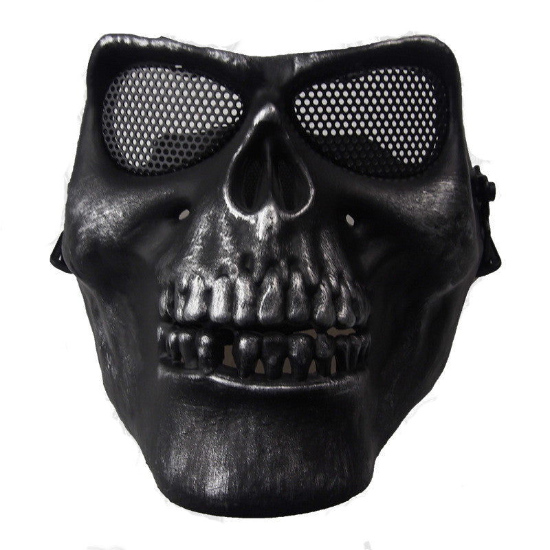 Outdooors CS Face Mask Masque Skull Style Airsoft War Game Guard Protection