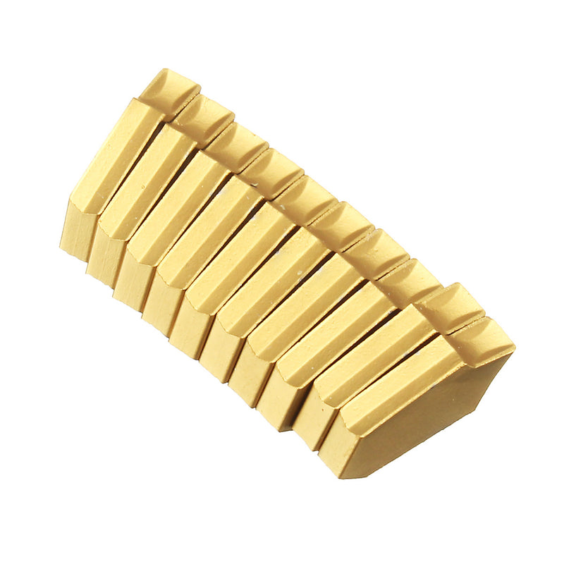 10pcs ZQMX 2N11-1E SP200 GTN-2 2mm Grooving Cut-Off Carbide Insert CNC Tool