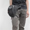 WOSAWE Motorcycle Drop Leg Bag Reflective Fanny Pack Tactical Waist Hip Thigh Hiking Travel Pouch