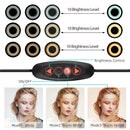 Ring Light LED Makeup Ring Lamp USB Portable Selfie Ring Lamp Phone Holder Tripod Stand Photography Lighting