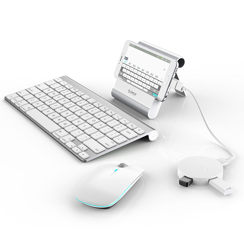 Orico HA4U 4-Port USB 3.0 OTG Hub USB Splitter with DC5V Micro USB Power Port