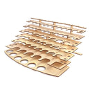 57 Pots Wooden Acrylic Color Paints Bottle Storage Rack Holder Organizer