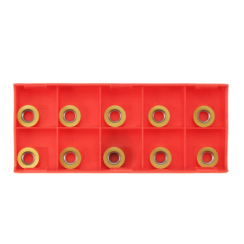 10pcs RPMT10T3MO Carbide Insert Carbide Cutter Turning Tool Holder Inserts