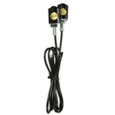 Pair 3W 6000K 12V LED Motorcycle Car Eagle Eye License Light Plate Screw Bolt Lamp