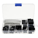 Excellway TC33 310Pcs Wire Jumper Header Connectors M/F Crimp Pins Terminal For Dupont