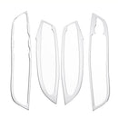 4Pcs Car Interior Door Armrest Handle Cover Trim Stainless Steel For Ford Focus 3 2012-2018