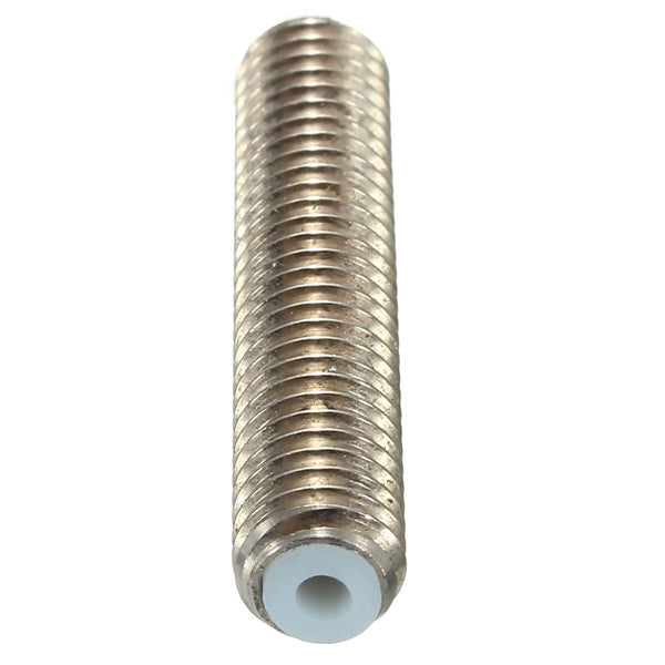 M6X30 Extruder Accessory 1.75MM Thread Nozzle Throat With Teflon For 3D Printer