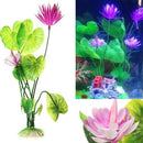 Artificial Plastic Flower Grass Plant Aquatic for Fish Tank Ornament Aquarium Decorations