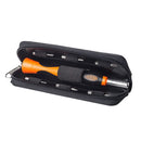 MINI ES120 ES121 Electric Screwdriver Carry Case Zipper Pouch Screw Driver Bit PU Organizer Bag