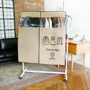 Anti Dust Waterproof Clothes Shirts Wardrobe Cover Non-woven Fabric Clothes Storage Bag