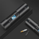 Portable Air Compressor 12V 150 PSI Tire Inflator For Car Motor Bicycle Tire Pump With Digital Gauge LED Light Power Bank