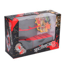 Mini Fingerboard Finger Skateboard & Skate Ramp Skate Park Play Set Kids Toy