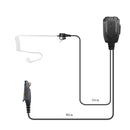 J9127E Retevis Air Acoustic Tube Headphone for Retevis RT82 Ailunce HD1 Dual Band DMR Radio Walkie Talkie