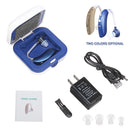 Rechargeable Digital Hearing Aid Voice Adjustable BTE Sound Voice Amplifier Behind Ear Sound