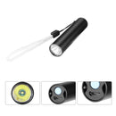 XANES Mini Tactical Torch Light 4 Modes USB Charging Flashlight Work Lamp