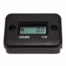 Black Motorcycle ATV Snowmobile Boat Ski  Waterproof Hour Meter