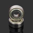 Machifit 10pcs 6x17x6mm 606zz Steel Sealed Shielded Deep Groove Ball Bearing