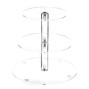 3-6 Tiers Acrylic Cake Stand Storage Rack Wedding Party Decorations Dessert Display Holder