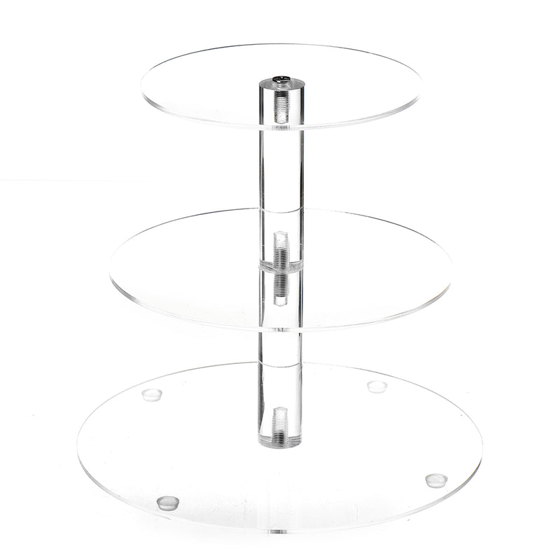 3-6 Tiers Acrylic Cake Stand Storage Rack Wedding Party Decorations Dessert Display Holder