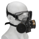 Gas Mask Facepiece 8200 Respirator for Painting Spraying Chemical Laboratory Medical Safety Mask Respirator Eye Protection