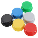 50pcs Tactile Push Button Switch Momentary Tact & Cap Assorted Kit 12x12x7.3mm Key Caps