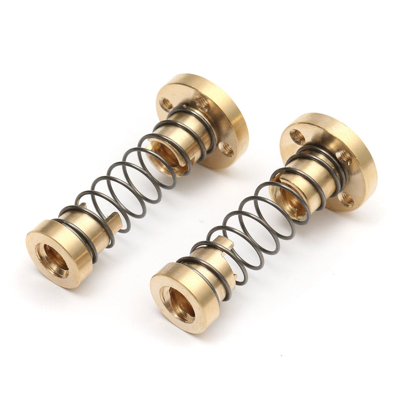 Geekcreit T8 Anti-Backlash Spring Loaded Nut For 2mm / 8mm Acme Threaded Rod Lead Screw