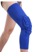 1Pcs Basketball Mountaineering Hot Pressing Honeycomb Knee Pad