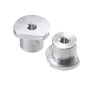 2pcs Aluminum Alloy Quick Acting Hold Down Clamp T-Slot T-Track Clamp Set with Metal Box Woodworking Tool