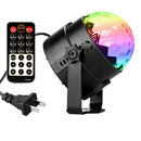 ARILUX 5W RGBWP LED Sound Activated Remote Control Crystal Ball Stage Light for Christmas Party