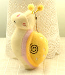 Cute Snail Animal Fluffy Plush Stuffed Pendant Toy Gift