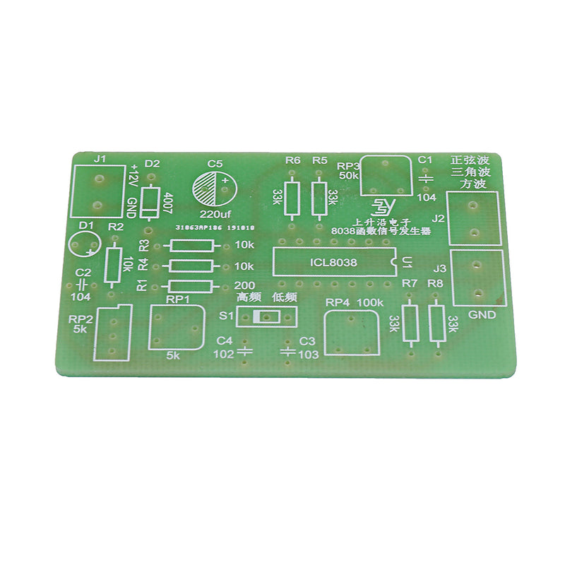 8038 Function Signal Generator DIY Waveform Generator Kit Electronic DIY Production Parts