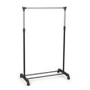 Adjustable Portable Clothes Garment Rack Hanging Rail Rolling Wheel Heavy Duty Cloth Hanger