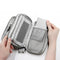 Boona 19cm*11cm Digital Accessories Storage Bag Double Layer 20000mAh Power Bank U Disk Memory Card USB Cable Organizer Travel Bag