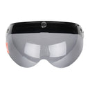 3 Snap Button Pilot-Style Universal Motorcycle Helmet Lens Shield Wind Visor
