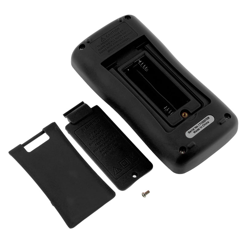 ANENG AN8000 Black Digital Multimeter Voltmeter Ammeter Ohmmeter Volt AC DC Ohm Tester Meter + Test Lead Set