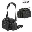 LEO 1000D Waterproof Oxford Cloth Fishing Tackle Bag Large Capacity Outdoor Waist Pack 40*17*20cm