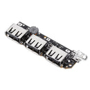 3pcs 5V 2.1A 3 USB Mobile Power Circuit Board  Boost Module For DIY Power Bank Lithium Battery