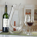 Handles Knobs Juice Decanter Glass Lead-free Plating Colorful Crystal U-shaped
