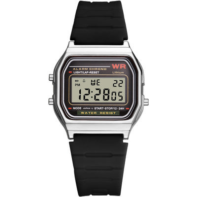 SYNOKE 9027 Lightweight Classic Luminous Waterproof LED Shock Sport Digital Watch Men Watch