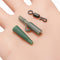 90pcs Carp Fishing Tackle Safety Lead Clip + Quick Change Swivels + Tail Rubbers Set