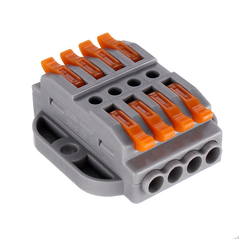 30pcs PCT-224A Quick Terminals Wire Connector Universal Terminal Block 32A
