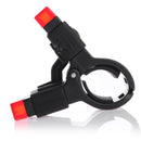 XANES Bicycle Clip Tail Light USB Rechargeable  Saddle Red Signal Safety Lamp Quick Installation
