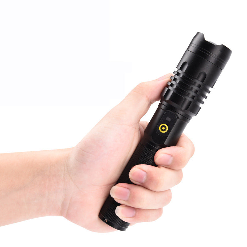 XANES XH-P50 1000 Lumens LED Zoomable Flashlight 18650 Battery USB Rechargeable 3 Modes Work Lamp