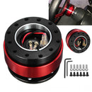 Universal Aluminum Alloy Steering Wheel Quick Release Hub Adapter Off Boss Kit